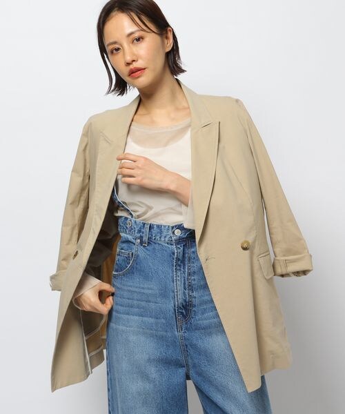 BARNYARDSTORM（バンヤードストーム）の「リネンストレッチジャケット