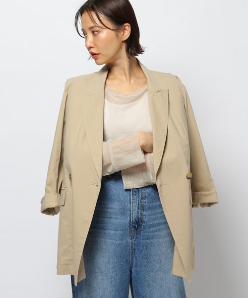 BARNYARDSTORM（バンヤードストーム）の「リネンストレッチジャケット