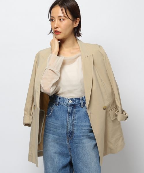 BARNYARDSTORM（バンヤードストーム）の「リネンストレッチジャケット