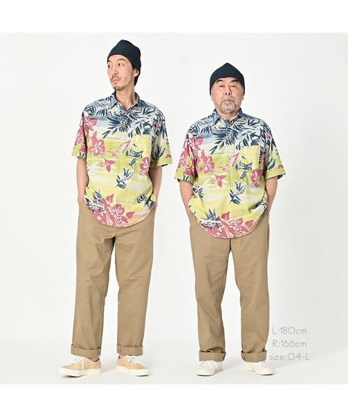 アヌエヌエプリントの908ローファープルシャツ（インディゴ）