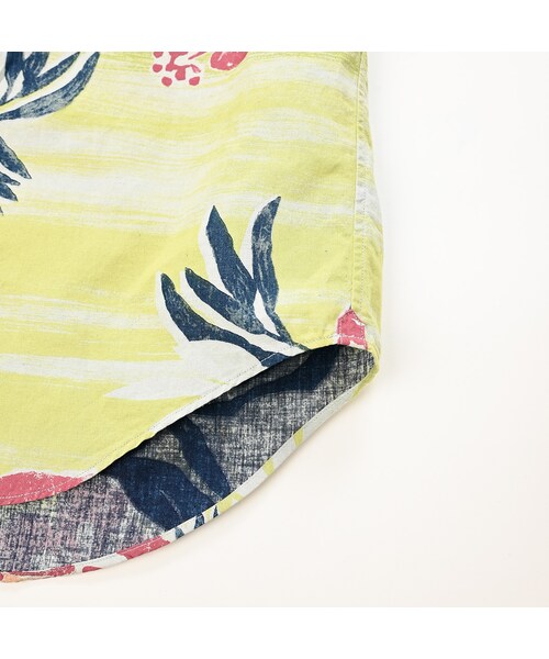 アヌエヌエプリントの908ローファープルシャツ（インディゴ）