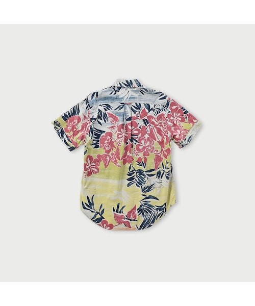 アヌエヌエプリントの908ローファープルシャツ（インディゴ）