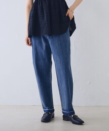 PUAL CE CIN（ピュアルセシン）の「綿麻デニムパンツ（パンツ）」