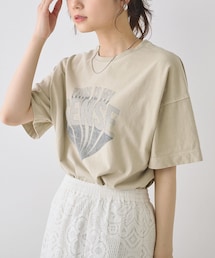 PUAL CE CIN | ヴィンテージライクロックT(Tシャツ/カットソー)