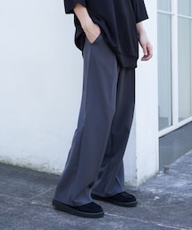 COLONY 2139 | ストレッチイージーケアワイドパンツ(Re)(スラックス)