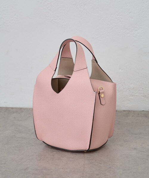 BEARDSLEY(ビアズリー)の「《LORISTELLA》レザーハンドバッグ(ハンドバッグ・レディース・ブラウン/グレー/グリーン/オレンジ/ピンク・FREE)」の3枚目の写真