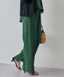 BEARDSLEY | 《品よく着られる》ドットパンツ(パンツ)