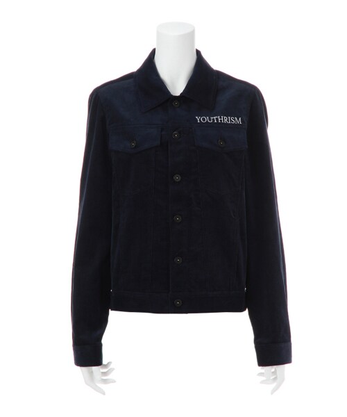 NAKID by G.V.G.V.（ネイキッドバイジーブイジーブイ）の「SUMMER CORDS THINKER JACKET（ジャケット/アウター・レディース・NAVY/BLACK・S）」の3枚目の写真
