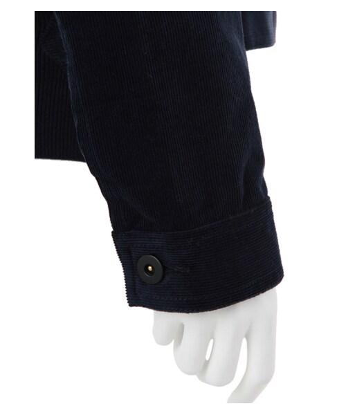NAKID by G.V.G.V.（ネイキッドバイジーブイジーブイ）の「SUMMER CORDS THINKER JACKET（ジャケット/アウター・レディース・NAVY/BLACK・S）」の8枚目の写真