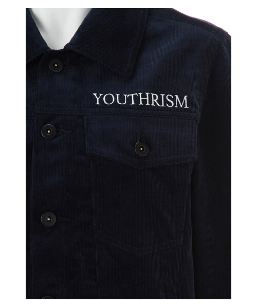 NAKID by G.V.G.V.（ネイキッドバイジーブイジーブイ）の「SUMMER CORDS THINKER JACKET（ジャケット/アウター・レディース・NAVY/BLACK・S）」の6枚目の写真