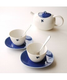Mudu マディ　ツバメポット ティーポット カップソーサー 5客セット 食器 Mudu マディ ツバメポット ティーポット カップソーサー 5客
