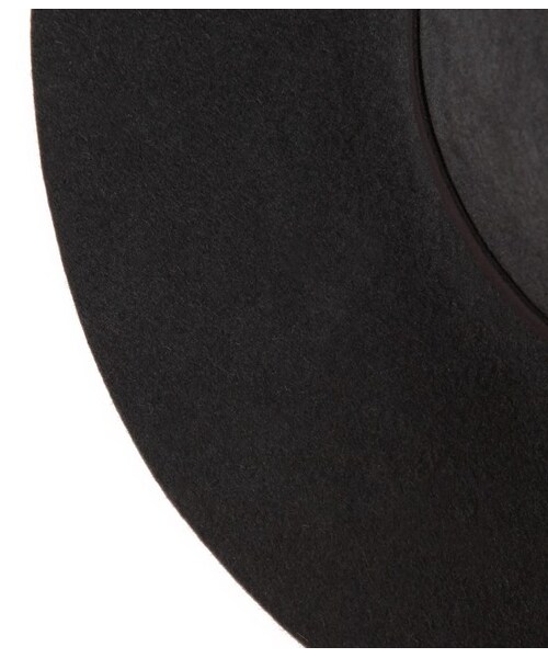 ADAM ET ROPE'（アダムエロペ）の「ウールフェルト中折れ（帽子・レディース・グレー/オフホワイト・M）」の8枚目の写真