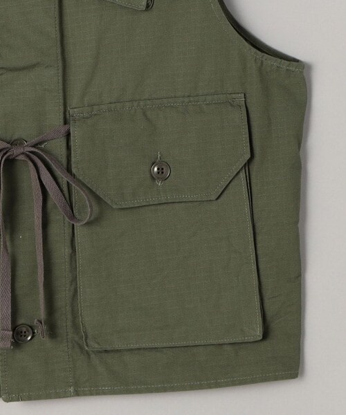 Engineered Garments（エンジニアードガーメンツ）の「C-1 Vest（トップス・メンズ・グリーン・S）」の4枚目の写真