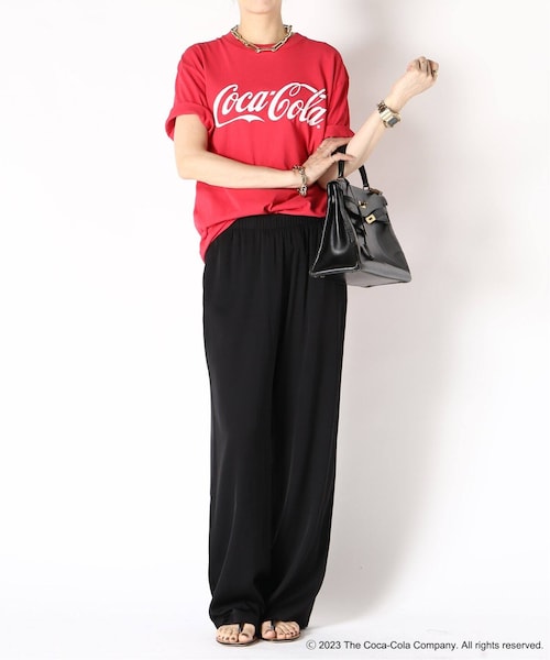 MUSE de Deuxieme classe(ミューズデドゥーズィエムクラス)の「“Coca-Cola” Tシャツ(トップス・レッド/(060)/フリー/在庫あり)」の7枚目の写真