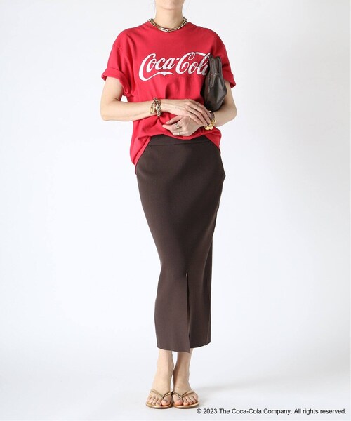 MUSE de Deuxieme classe(ミューズデドゥーズィエムクラス)の「“Coca-Cola” Tシャツ(トップス・レッド/(060)/フリー/在庫あり)」の13枚目の写真