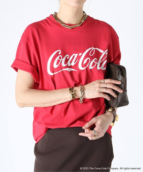 MUSE de Deuxieme classe(ミューズデドゥーズィエムクラス)の「“Coca-Cola” Tシャツ(トップス・レッド/(060)/フリー/在庫あり)」の10枚目の写真