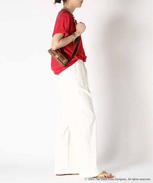 MUSE de Deuxieme classe(ミューズデドゥーズィエムクラス)の「“Coca-Cola” Tシャツ(トップス・レッド/(060)/フリー/在庫あり)」の5枚目の写真