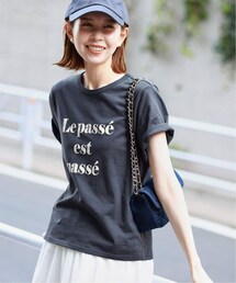 SLOBE IENA（スローブイエナ）の「《追加予約》40/2 ロゴTee（トップス）」