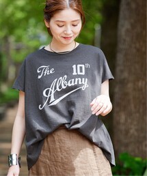 JOURNAL STANDARD（ジャーナルスタンダード）の「別注別注ラフィ天竺Tシャツ（トップス）」