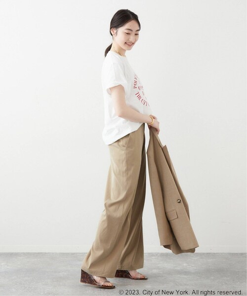 plage（プラージュ）の「NYC circle logo Tシャツ（その他・グレーA/フリー）」の14枚目の写真