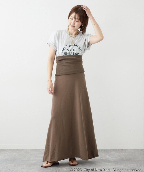 plage（プラージュ）の「NYC circle logo Tシャツ（その他・グレーA/フリー）」の8枚目の写真