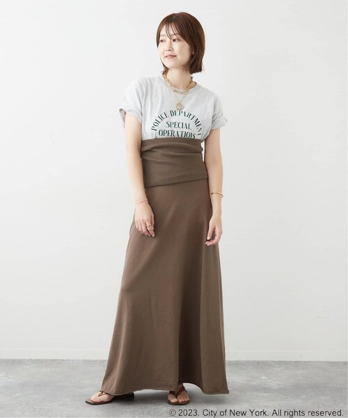 plage（プラージュ）の「NYC circle logo Tシャツ（その他・グレーA/フリー）」の3枚目の写真