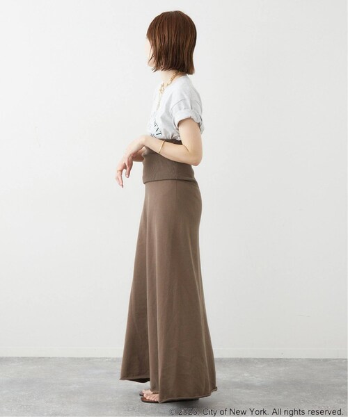 plage（プラージュ）の「NYC circle logo Tシャツ（その他・グレーA/フリー）」の7枚目の写真