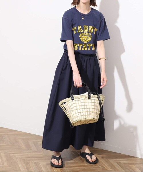 SLOBE IENA - SLOBE IENA 【MIXTA/ミクスタ】 TABBY Tシャツ ナチュラル SLOBE IENA 【MIXTA/ミクスタ】 TABBY Tシャツ ナチュラル