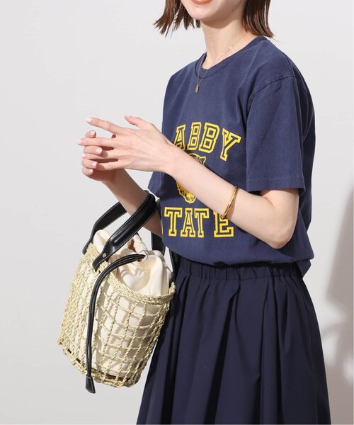 SLOBE IENA - SLOBE IENA 【MIXTA/ミクスタ】 TABBY Tシャツ ナチュラル MIXTA/ミクスタ】 TABBY Tシャツ | スローブ イエナ(SLOBE IENA