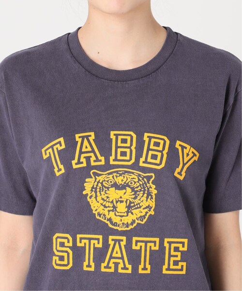 SLOBE IENA - SLOBE IENA 【MIXTA/ミクスタ】 TABBY Tシャツ ナチュラル SLOBE IENA 【MIXTA/ミクスタ】 TABBY Tシャツ ナチュラル