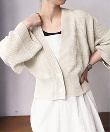 VERMEIL par iena（ヴェルメイユパーイエナ）の「《予約》WASHI Vネックカーディガン（その他）」