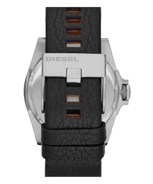 DIESEL（ディーゼル）の「DIESEL® 'Arges' Round Leather Strap Watch, 46mm（アナログ腕時計・メンズ・Black/ Blue）」の3枚目の写真