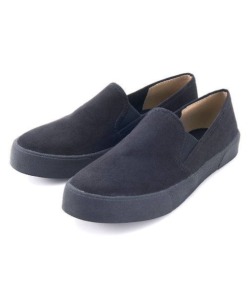 PEACH JOHN（ピーチジョン）の「ＰＪ／サイドゴアスニーカー（シューズ・レディース・フラワーＷＴ/フラワーＮＶ/フラワーＧＹ/スエードＢＫ/スエードＢＥ・S/M/L）」の2枚目の写真