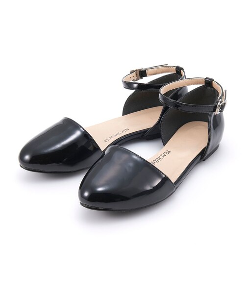 PEACH JOHN（ピーチジョン）の「ＰＪ／２ＷＡＹセパレートシューズ（シューズ・レディース・ブラック/ベージュ/ブルー/ネオンピンク/ネオンイエロー・S/M/L）」の2枚目の写真