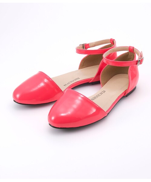 PEACH JOHN（ピーチジョン）の「ＰＪ／２ＷＡＹセパレートシューズ（シューズ・レディース・ブラック/ベージュ/ブルー/ネオンピンク/ネオンイエロー・S/M/L）」の5枚目の写真