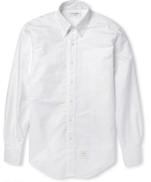 THOM BROWNE | Thom Browne Button-Down Collar Cotton Oxford Shirt(シャツ/ブラウス)