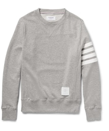 THOM BROWNE | Thom Browne Loopback Cotton-Jersey Sweatshirt(スウェット)