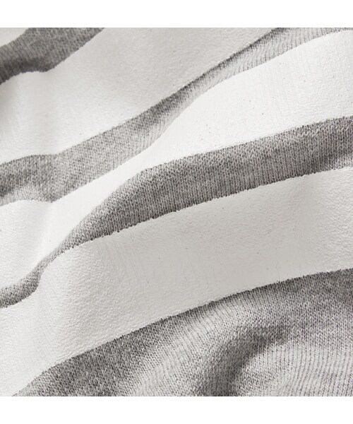 THOM BROWNE(トムブラウン)の「Thom Browne Loopback Cotton-Jersey Sweatshirt(スウェット・メンズ・Gray・3/4/5)」の2枚目の写真