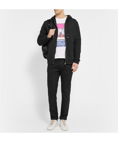 RAF SIMONS（ラフシモンズ）の「Raf Simons Printed Cotton-Jersey T-Shirt（Tシャツ/カットソー・メンズ・White・XL/M/XS/L/S）」の2枚目の写真