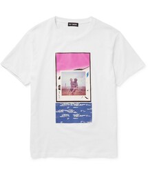 RAF SIMONS | Raf Simons Printed Cotton-Jersey T-Shirt(Tシャツ/カットソー)