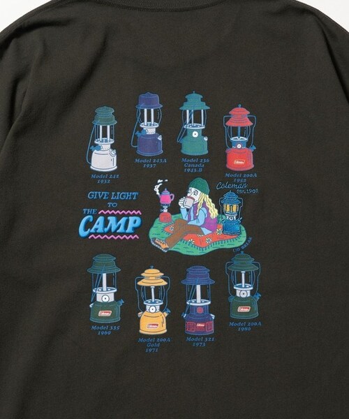COLEMAN（コールマン）の「別注 ランタン バックプリントTシャツ（その他・メンズ・ホワイト/グレー/チャコールグレー/オリーブ・M）」の15枚目の写真