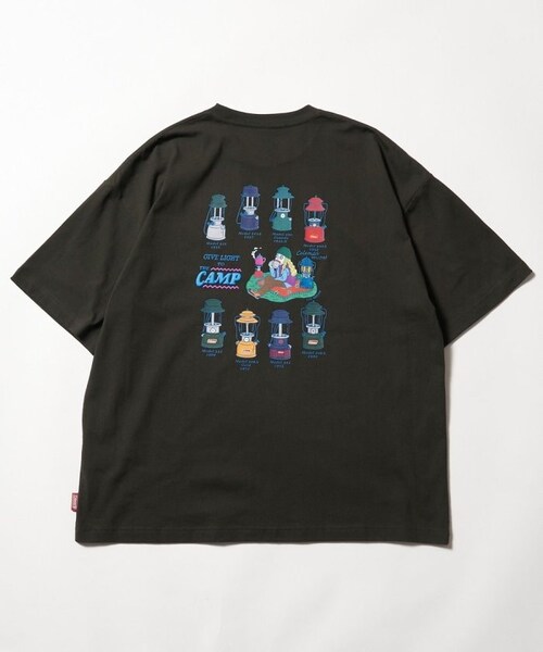COLEMAN（コールマン）の「別注 ランタン バックプリントTシャツ（その他・メンズ・ホワイト/グレー/チャコールグレー/オリーブ・M）」の9枚目の写真