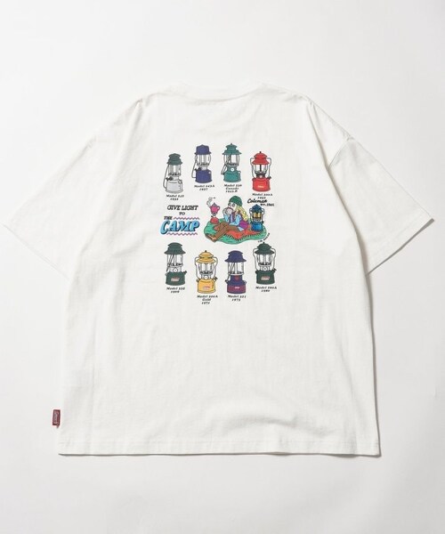 COLEMAN（コールマン）の「別注 ランタン バックプリントTシャツ（その他・メンズ・ホワイト/グレー/チャコールグレー/オリーブ・M）」の6枚目の写真