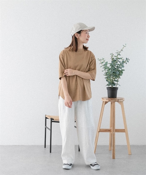 URBAN RESEARCH DOORS(アーバンリサーチドアーズ)の「FORK&SPOON 棉麻寬褲(その他・レディース・米色/黑色/棕色・米色/黑色/棕色)」の16枚目の写真