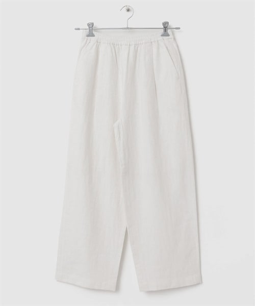 URBAN RESEARCH DOORS(アーバンリサーチドアーズ)の「FORK&SPOON 棉麻寬褲(その他・レディース・米色/黑色/棕色・米色/黑色/棕色)」の1枚目の写真