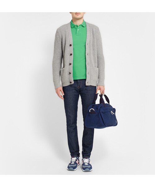 POLO RALPH LAUREN(ポロ ラルフ ローレン)の「Polo Ralph Lauren Slim-Fit Cotton-Piqué Polo Shirt(ポロシャツ・メンズ・GRAY_486823/BLUE_455206/Black_521552/GREEN_484980・S/XXL/XL/L/M)」の9枚目の写真