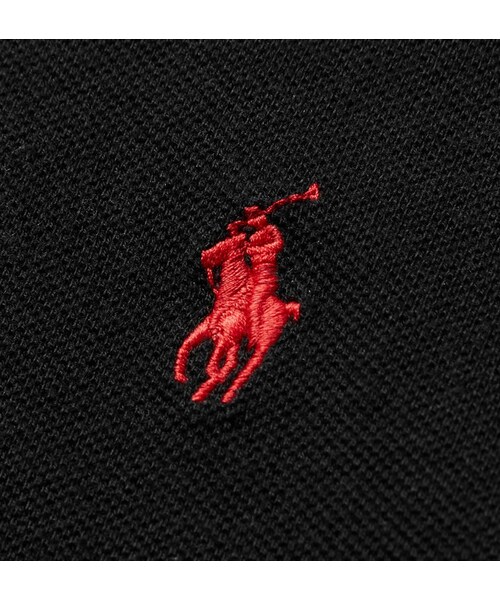 POLO RALPH LAUREN(ポロ ラルフ ローレン)の「Polo Ralph Lauren Slim-Fit Cotton-Piqué Polo Shirt(ポロシャツ・メンズ・GRAY_486823/BLUE_455206/Black_521552/GREEN_484980・S/XXL/XL/L/M)」の4枚目の写真