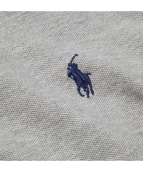 POLO RALPH LAUREN(ポロ ラルフ ローレン)の「Polo Ralph Lauren Slim-Fit Cotton-Piqué Polo Shirt(ポロシャツ・メンズ・GRAY_486823/BLUE_455206/Black_521552/GREEN_484980・S/XXL/XL/L/M)」の5枚目の写真