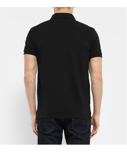 POLO RALPH LAUREN(ポロ ラルフ ローレン)の「Polo Ralph Lauren Slim-Fit Cotton-Piqué Polo Shirt(ポロシャツ・メンズ・GRAY_486823/BLUE_455206/Black_521552/GREEN_484980・S/XXL/XL/L/M)」の14枚目の写真