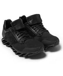 Rick Owens | Rick Owens Adidas Springblade Leather and Rubber Sneakers(スニーカー)